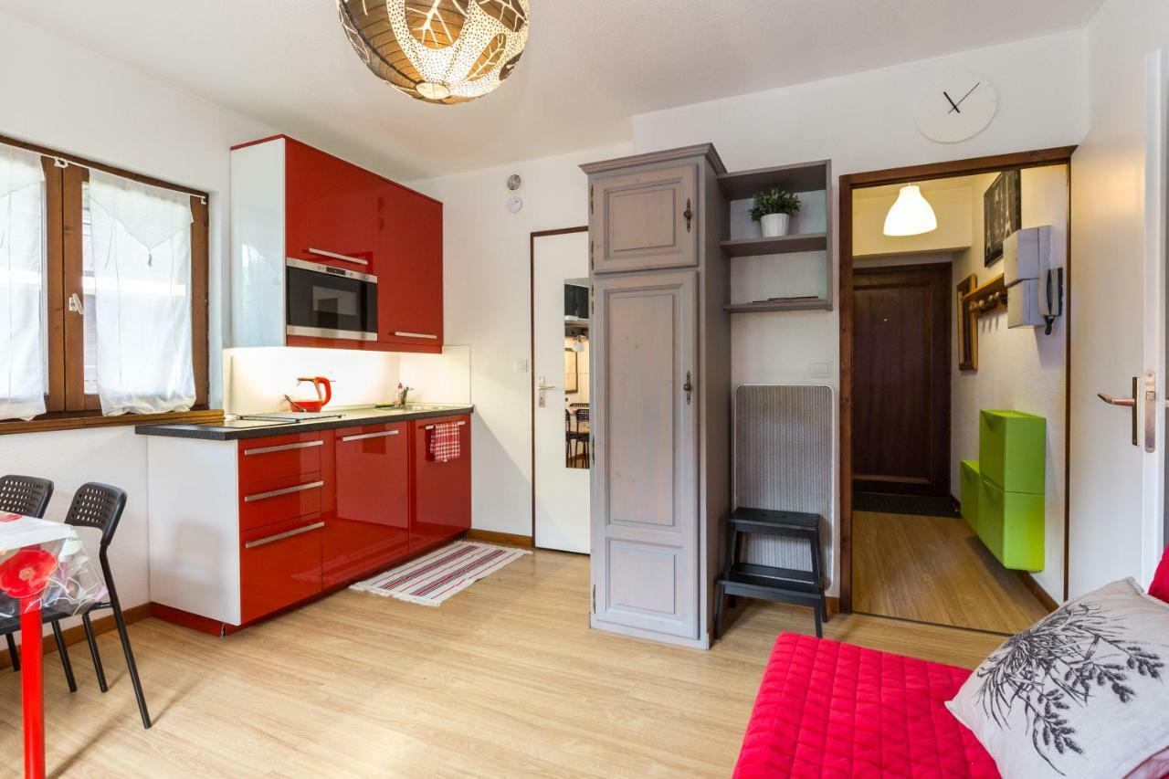 Les Sommets Studio Chamonix Buitenkant foto